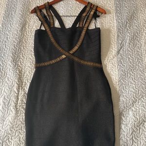 2B Bebe black short dress size M